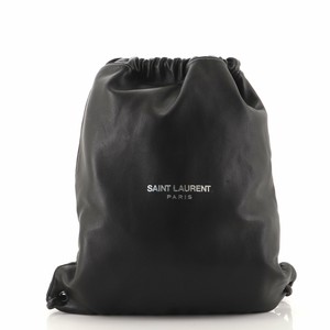 ysl teddy drawstring bag