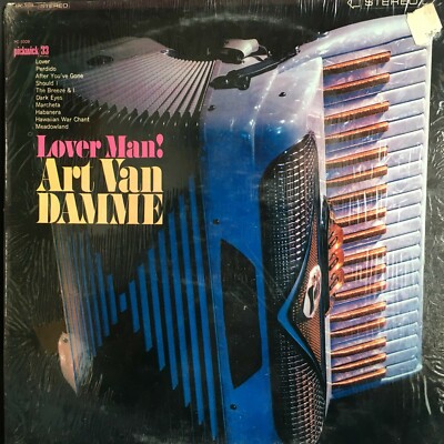 Art Van Damme Lover Man! Shrink wrap album SPC 3009 Record vinyl PET RESCUE
