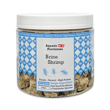 Freeze Dried Brine Shrimp Cubes, Fish Food for Freshwater and Marine Aquariums