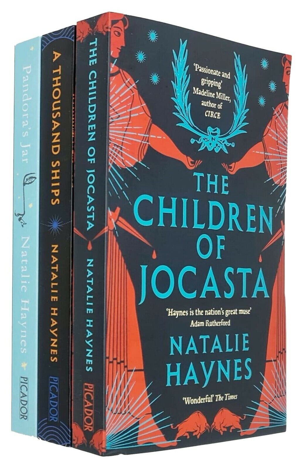 Natalie Haynes 3 Books Collection Set Pandora's Jar, Children of Jocasta NEW