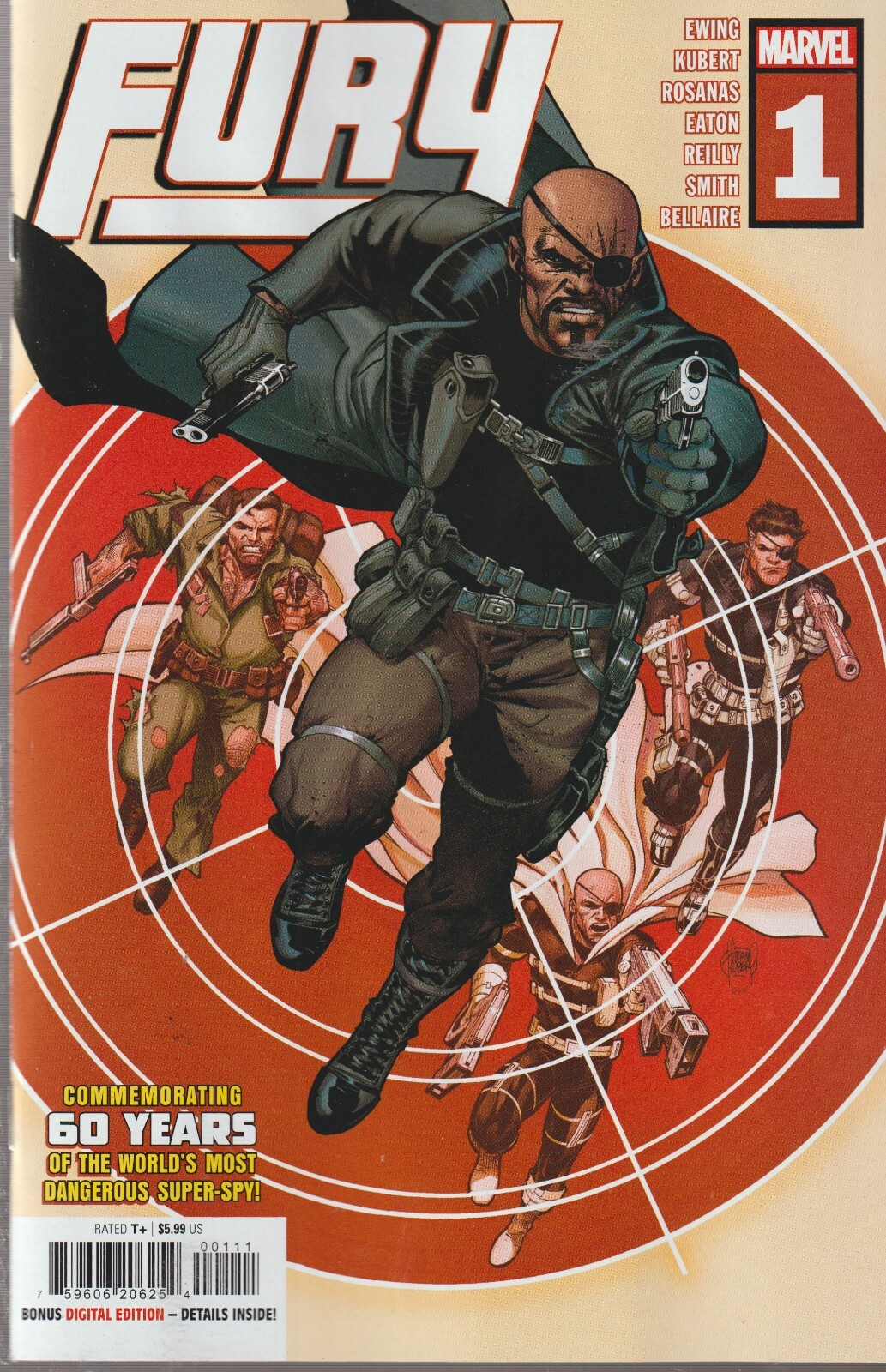 MARVEL COMICS FURY #1 AUGUST 2023 1ST PRINT NM