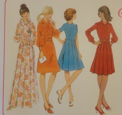1975 Creative Patterns A4 Shirt Dresses Patterns Step by Step Buttonholes | eBay 1975 Creative Patterns A4 Shirt Dresses Patterns Step by Step Buttonholes | eBay