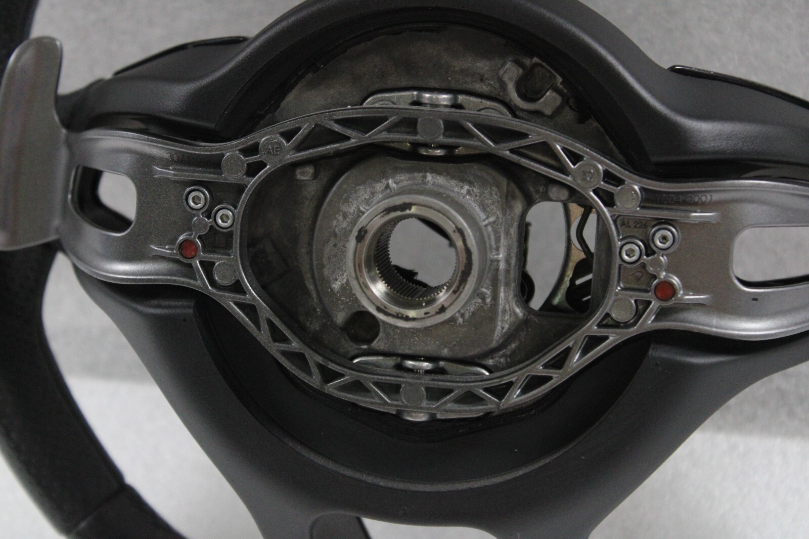 McLaren MP4-12C, Carbon Fiber Wheel, Black, W/Paddles, Used