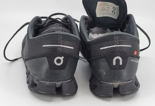 ON Cloud X Running Shoes Men’s Size 8 - Black Asphalt Lightweight - Picture 5 of 7