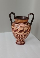 Ancient Greek Ceramic Clay Pottery Design/ Handmade Copy From Geometric Period