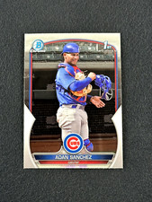 2023 Bowman Chrome ADAN SANCHEZ 1st Bowman #BCP-219 Chicago Cubs