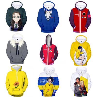 Cosplay Wonder Egg Priority 3D Hoodies Ohto Ai Neiru Sweatshirts Jacke Kostüme