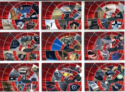 James Bond 40th Anniversary Complete Bond Extras Chase Card Set BE001-0019