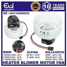 FOR BMW 5 6 7 SERIES F10 F11 F07 F12 F13 F06 F01 F02 F03 HEATER BLOWER MOTOR FAN