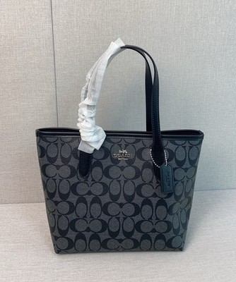 Coach Small City Tote In Signature Canvas CN733 Outlet