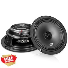 CT Sounds Tropo 6.5" Shallow-Mount Coaxial Car Speakers 160W Pair