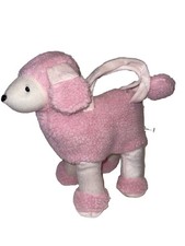 Pink Plush   Poodle Purse Girls Purse Bag Novelty Handbag Vintage Purse 2