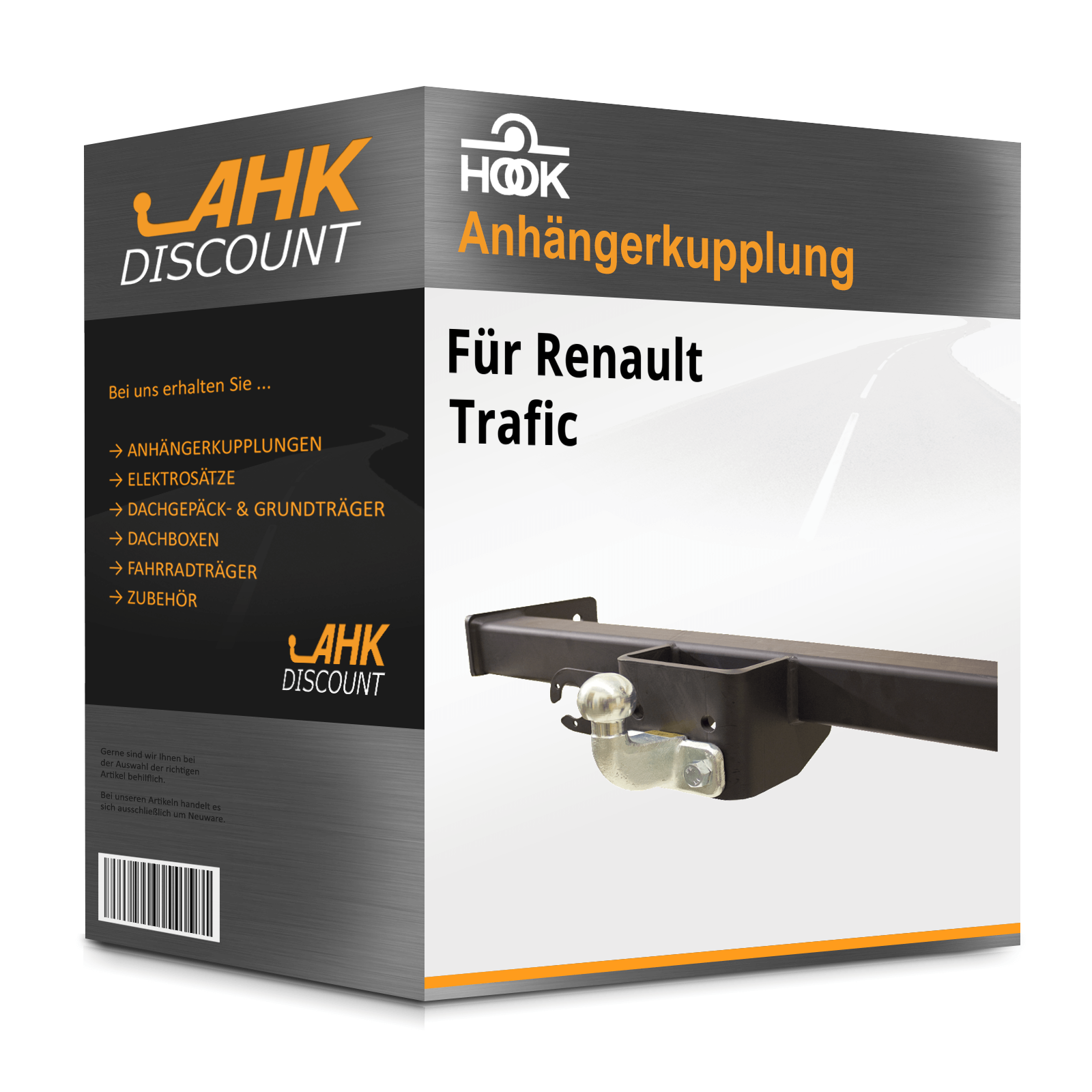 FüR Renault Trafic 05.2014-02.2021 Hook AnhäNgerkupplung Starr Neu-image