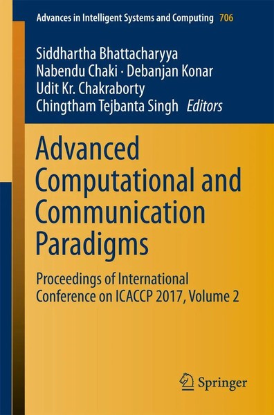Siddhartha Bhattacharyya (U. A.) | Advanced Computational And Communication...-image