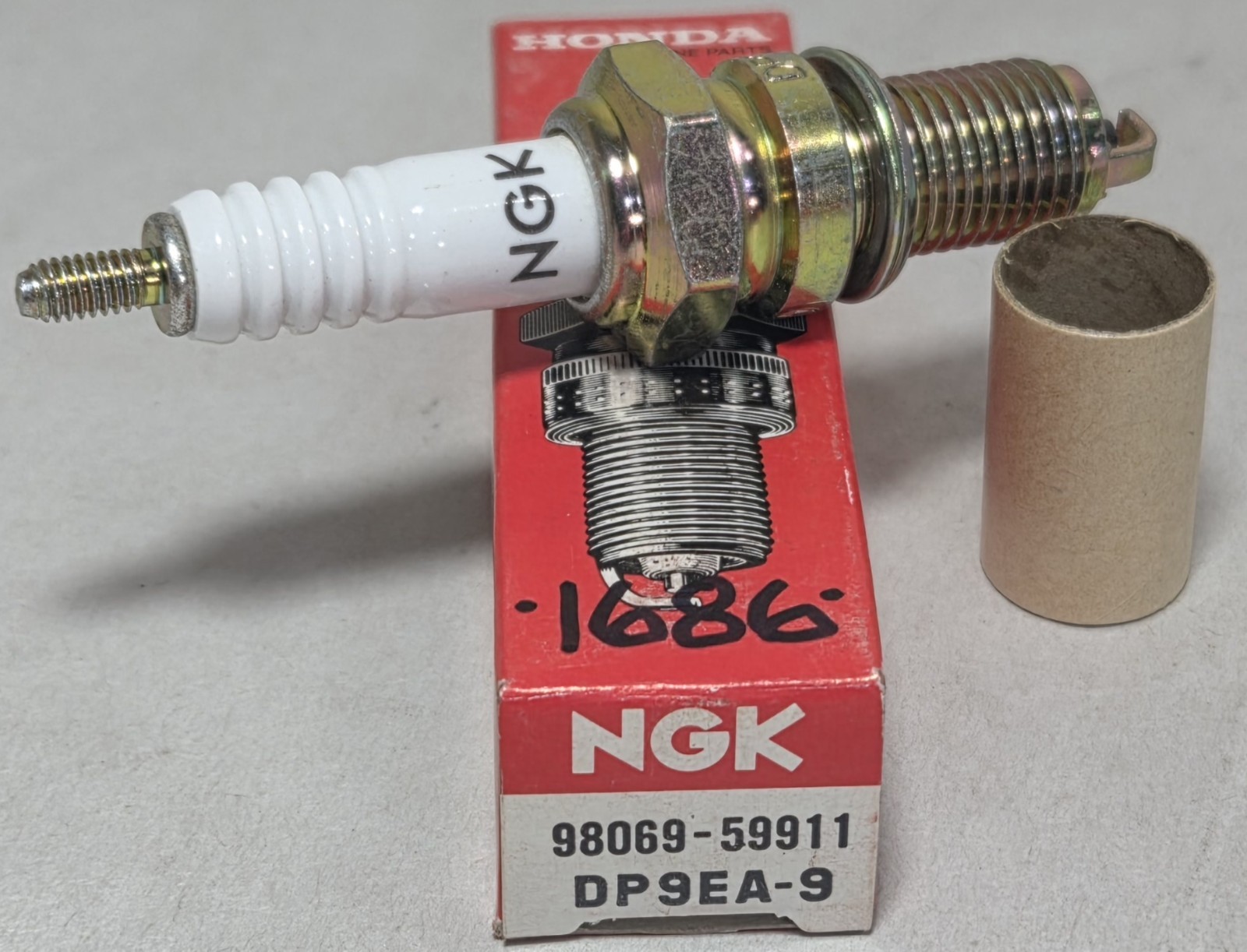 1 NEW Genuine NGK DP9EA-9 Factory Honda Motorcycle Spark Plug OEM 98069-59911