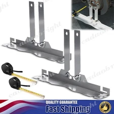 Wheel Alignment Tool Toe Alignment Tool Plate 2 Pack with 2 Tape Measures