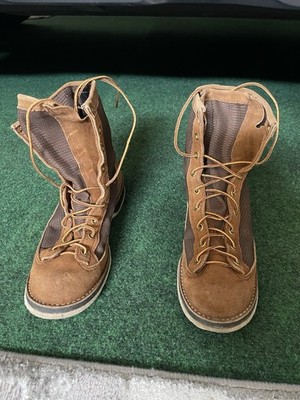 Danner River Gripper Wading Boots Men 10 M Fishing Felt Bottoms Brown Suede USA