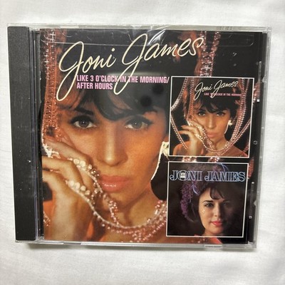 Joni James Like 3 O'Clock inthe morning/after Hours cd brand new!