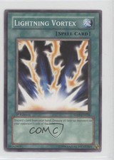 Lightning Vortex 1st Ed. YuGiOh Dinosaur's Rage Structure Deck #SD09-EN026 2006
