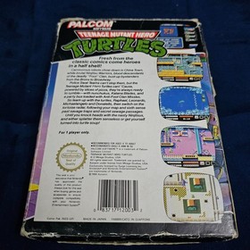 Teenage Mutant Hero Turtles For Nintendo NES Game + Boxed - No Ins - Tested