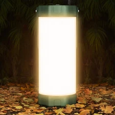 Glocusent 106 LED Camping Lantern Rechargeable, Up to 80Hrs, 5000mAh Green 