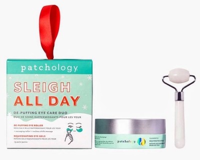 Patchology Duo Eye Patches Mask Caffeine, Hyaluronic Acid, Collagen & Peptides