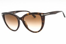 TOM FORD TF0915-52F-56 Sunglasses Size 56mm 140mm 18mm havana Women NEW