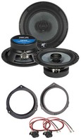 Hifonics 2-Wege 200Watt 16,5Cm Lautsprecher FüR Mercedes Viano Vito Ab 14 Frontt