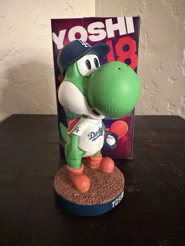 🐸🔵 Yoshi Super Mario LA Dodgers Yamamoto Bobblehead SGA 3/31/26🔵🐸 SHIPS NOW