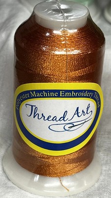New Thread Art Thread 600 Meter 100% Spun Polyester #162 Almond