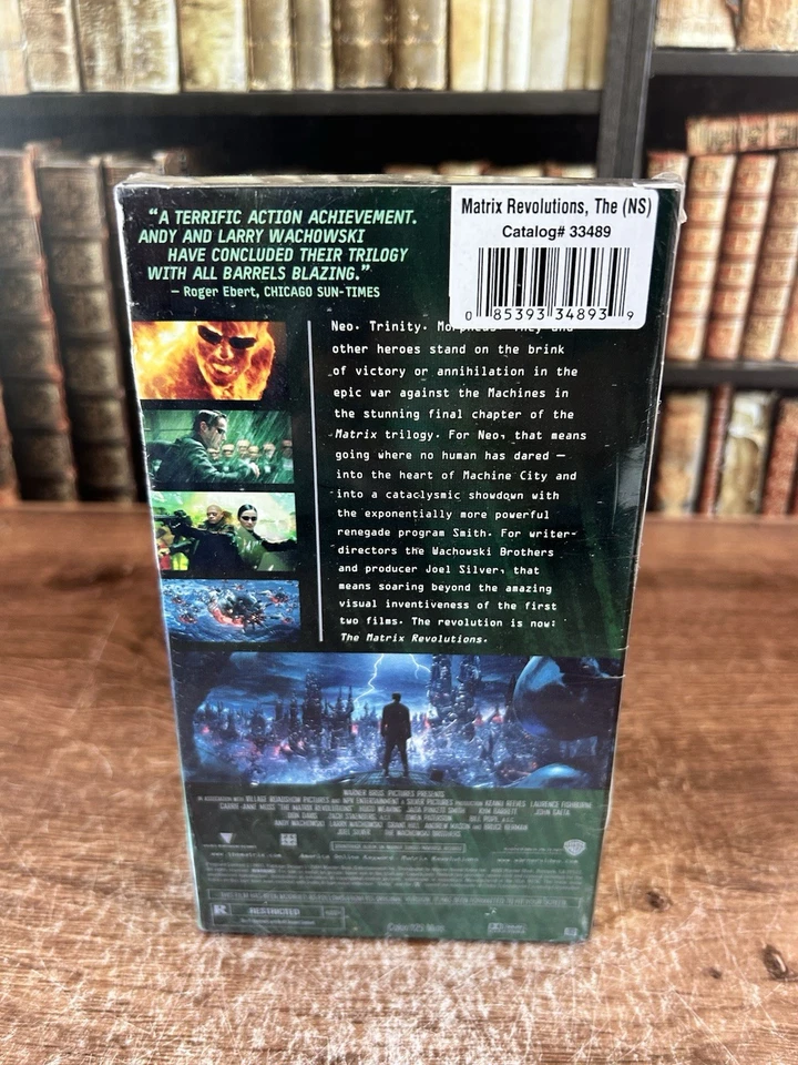 The Matrix Revolutions (VHS, 2004) New Sealed. - Image 2 of 4