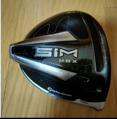 TaylorMade SIM MAX Driver 9° Head Only with Head Cover