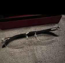 Brille   CARTIER En Corne GOLD White T8100904...