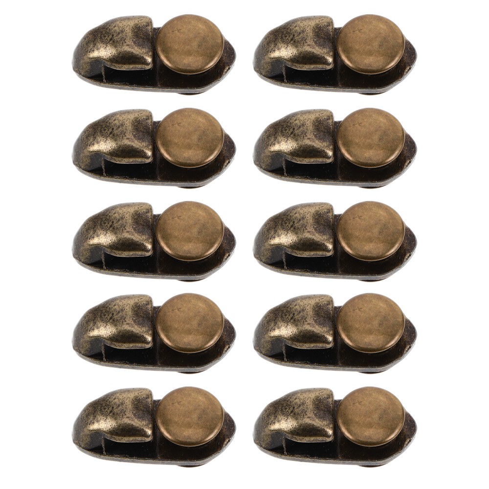 APL 10 pezzi ganci per lacci fibbia per scarpe sostituzione ganci per lacci per stivali da trekking