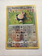 Snorlax SWSH: Crown Zenith 109/159 Reverse Holo Pokemon TCG on eBay