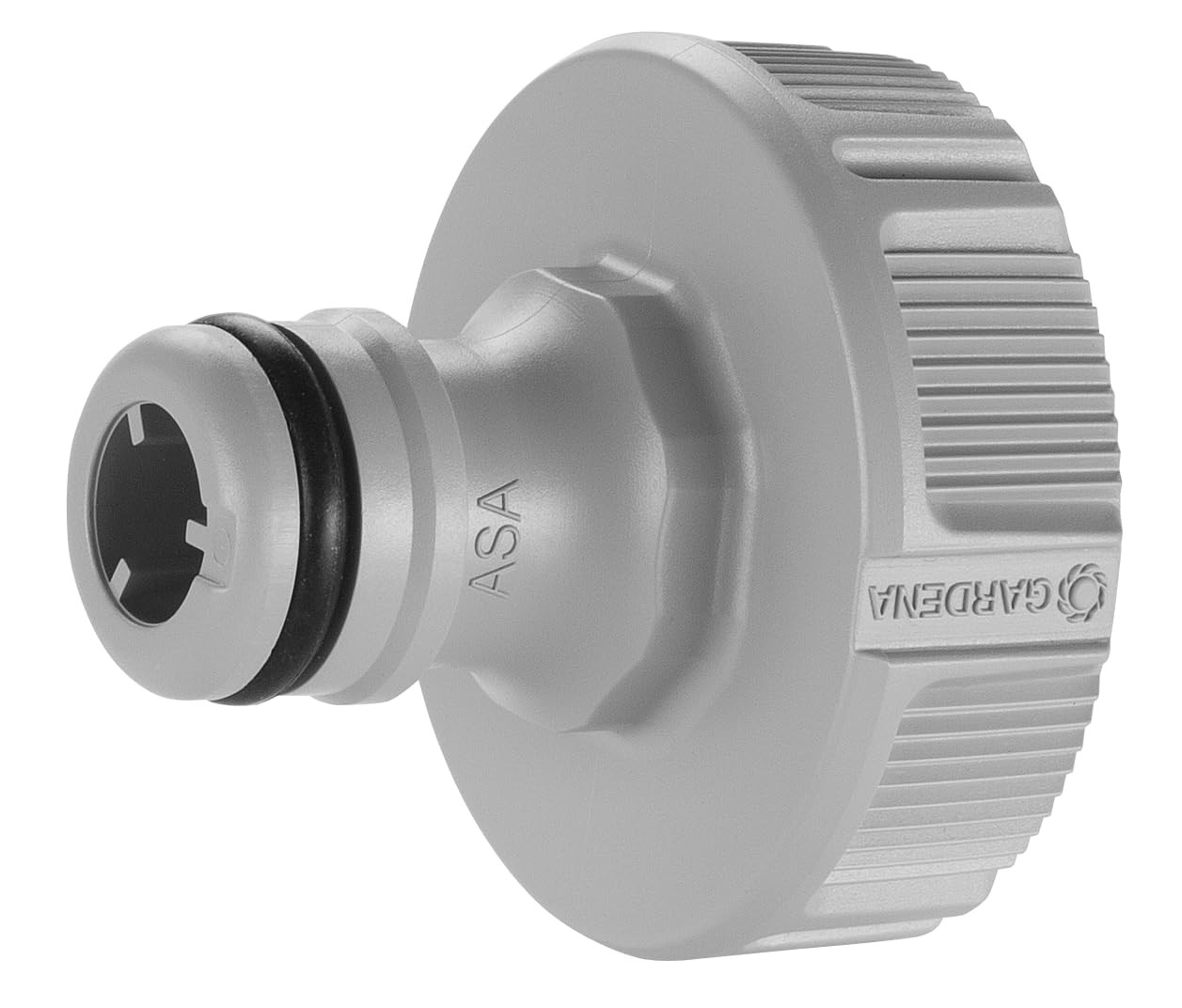 Gardena tap Connector 33.3 mm (G 1 inch): Adapter 33,3mm 1""), Grey, Black