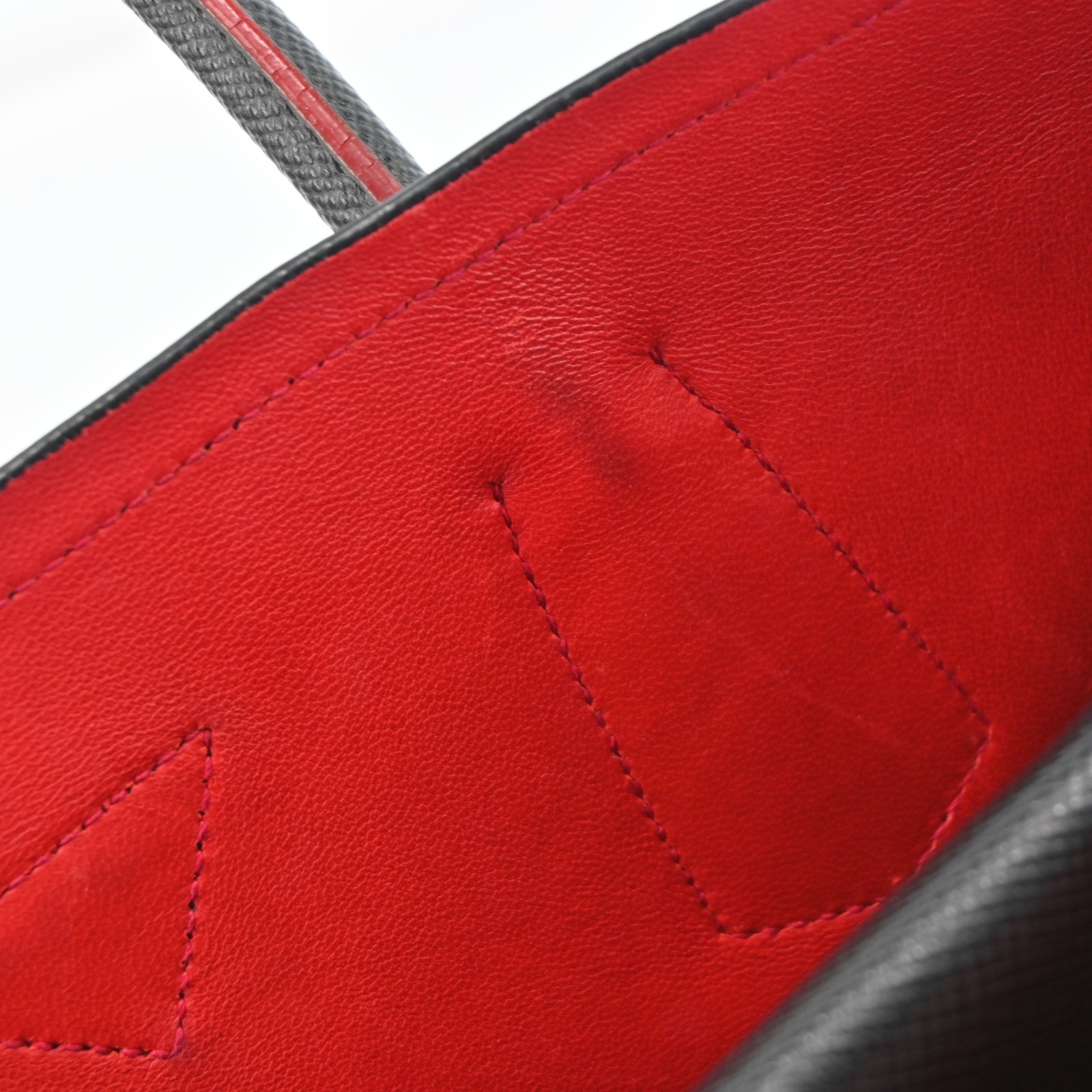 Auth PRADA Logo Handbag Bag Leather Black N2730YS802 thumbnail 16