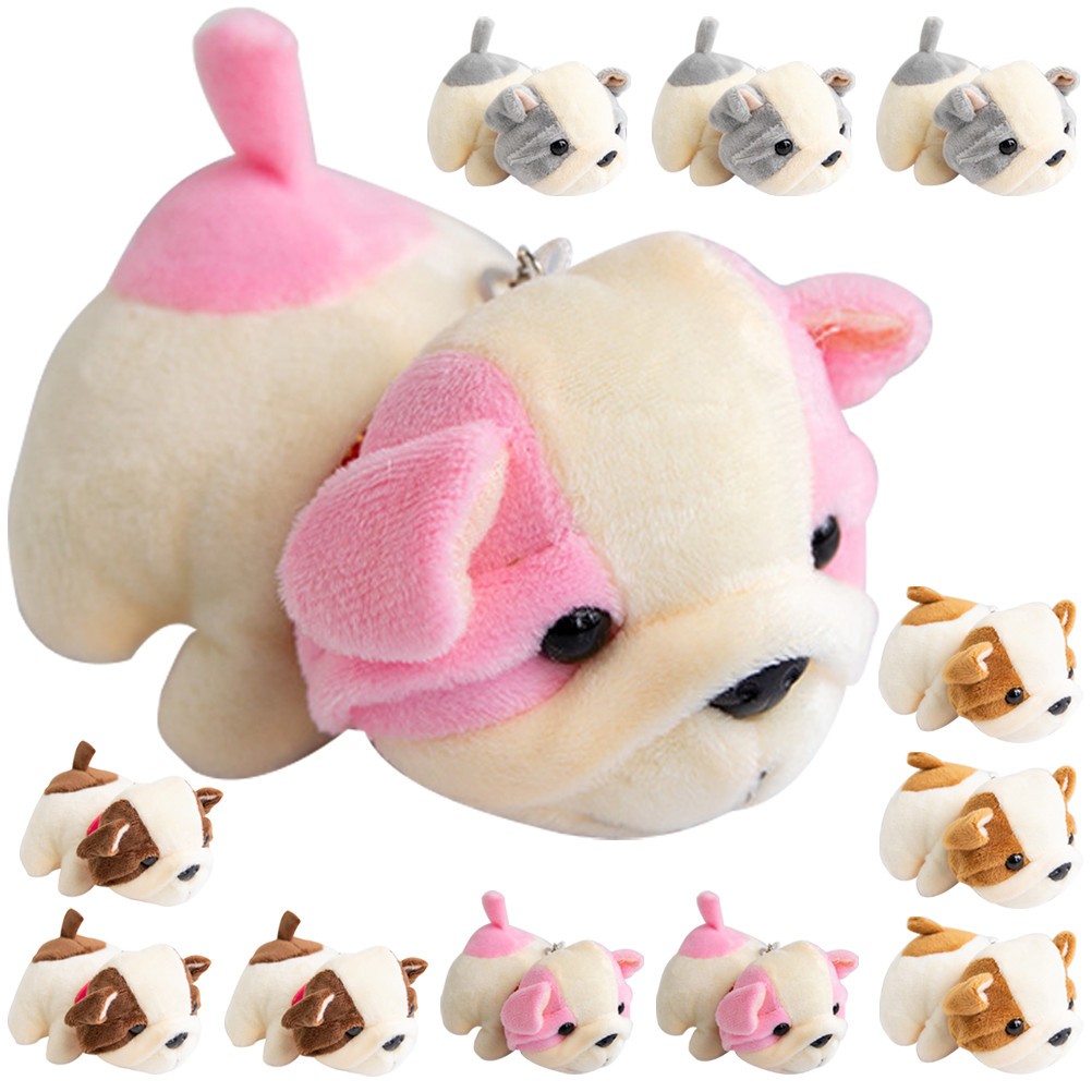 Portachiavi peluche portatile da appendere cane di peluche adorabile borsa accessori