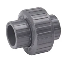 B&K 164-605 Solvent Union 1" SCH 80 PVC 850 PSI Slip Connection
