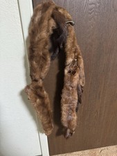Real Mink Ladies Shawl Real Fur Stole Wrap