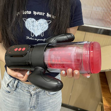 Thrusting Sucking Male Automatic Masturbators Cup Blowjob Machine Stroker forMen