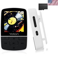 Lightweight Handheld MP3 Player with Bluetooth 5.2 & 64GB for Active Lifestyles