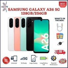 Brand New Sealed Samsung Galaxy A26 5G 128GB/256GB Android Unlocked Smartphone