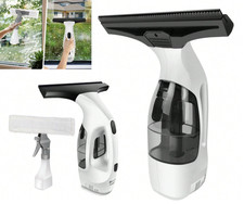 Cordless Window Vacuum Cleaner Electric Squeegee Streak-Free Glass Mirror 3500mA