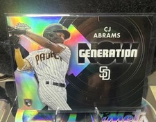 2022 Topps Chrome Update Series - Generation Now Chrome C.J. Abrams #GNC-9 (RC)