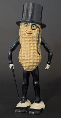 Vintage Planters Nuts Mr. Peanut Walking Wind Up Toy Works | eBay