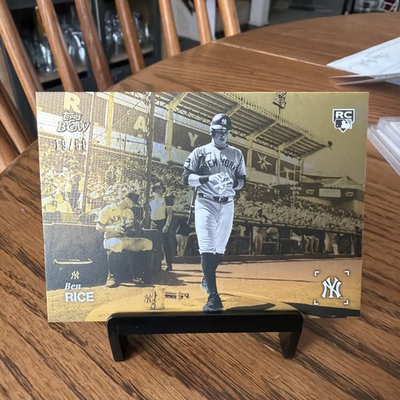 #ad Ben Rice 2025 Topps Black amp; White Golden Hour 19 50 $274.99