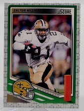 2025 SCORE DALTON HILLIARD SCORECARD FOOTBALL CARD SAINTS NFL 12 panini