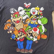 90s 00s vintage Super Mario T-shirt 2-piece set   