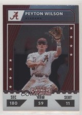 2021 Panini Elite Extra Edition College Tickets Optic Peyton Wilson #CTO-PW 2id